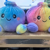 Nouveau produit transfrontalier : Adorables boulettes anti-stress en PVC souple avec panier vapeur