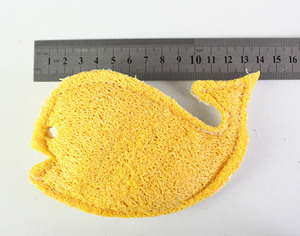 Luffs, juguetes masticables ecológicos para mascotas pequeñas, lufa natural cortada en colores de grado alimenticio, estilo clásico para conejos y hámsteres - Product Image 2