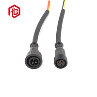 Connecteur étanche mâle et femelle noir 220v Ip68 Quick Clip K19