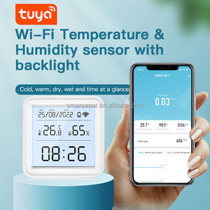 TY-TH08 Tuya Mini capteur de température et d'humidité WiFi avec écran LCD, fonctionne avec Alexa - Product Image 5