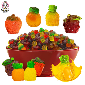 Vente en gros d'usine de <span class=keywords><strong>mini</strong></span> bonbons à la gelée assortis de confitures de fruits avec étiquette personnalisée certifié halal/casher aromatisé au goût fruité - Product Image 2