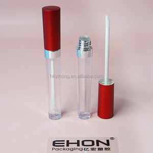 Empty Pack Plastic Lip Gloss New Style Private Label 3.7ml Cosmetic Tube Lipgloss Wand Tubes Packaging Containers - Product Image 1