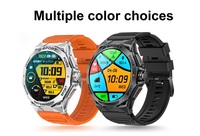 Bracelet de couple intelligent soleil et lune Ultra-mince K62 écran rond de 1.43 pouces surveillance de la santé des appels BT 2024 montre intelligente de vente chaude