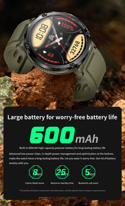 Đồng Hồ Thông Minh NT30 Giá Xuất Xưởng Đồng Hồ Thông Minh Thể Thao Pin Lớn Màn Hình Tròn 1.6 Inch 600MAh Đồng Hồ Đeo Tay Gọi Điện Thoại Di Động - Product Image 6