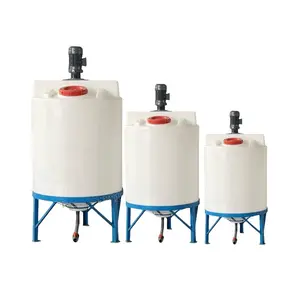 High quality plastic mixing tank with agitator shampoo mixer tank