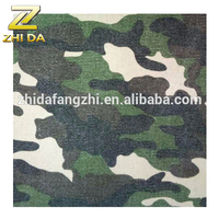 De moda de la venta caliente de algodón liso tela de camuflaje