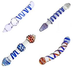 Dildo Realista de Cristal, Estimulador de Punto G y Anal, Erótico <span class=keywords><strong>para</strong></span> Mujeres y Parejas, Juguetes Sexuales <span class=keywords><strong>Anales</strong></span> <span class=keywords><strong>para</strong></span> Adultos - Product Image 1