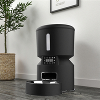 Gamelles personnalisées en acier inoxydable 4L pour animaux de compagnie mangeoires de surveillance à distance Mangeoire automatique pour animaux de compagnie avec minuterie Caméra HD Contrôle APP