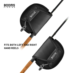 Booms Fishing RC2 - Funda protectora para carrete, neopreno elástico, negro, impermeable - Product Image 2