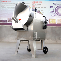 Trancheuse à aubergine et gingembre Sus304, coupe-légumes pour chips de banane, coupe-légumes, hachoir à pommes et légumes, machine à couper les légumes électrique