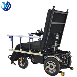 पोर्टेबल इलेक्ट्रिक व्हीलचेयर सस्ती कीमत टिंगटिंग और उठाने पैर पैनल मोटर चालित व्हीलचेयर बिस्तर - Product Image 5