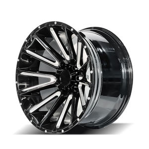 Jantes SUV 17x10J ET-44 à profil profond concave compatibles avec Daewoo, Jaguar, Dodge, <span class=keywords><strong>Jeep</strong></span>, Audi, Bugatti, Lexus, Ford et Toyota. - Product Image 4