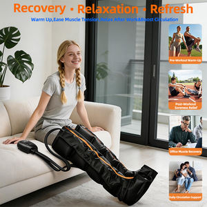 Masajeador de Piernas Inalámbrico Profesional con Logotipo Personalizado, Compresión de Aire, Presión de 40-220 mmHg, 5 Cámaras, Terapia de Masaje con Cobertura Completa de Piernas - Product Image 2
