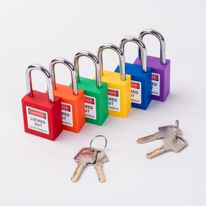 אדום 38 מ "מ פלדה" מ לוטו לדלוק בטיחות מסגר tagout אבטחה מושה יצרנית oem - Product Image 2