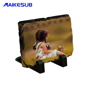 <span class=keywords><strong>Cadre</strong></span> <span class=keywords><strong>photo</strong></span> rectangulaire en ardoise à sublimation personnalisé avec logo, idéal pour la décoration intérieure – Vente en gros à prix abordable - Product Image 3