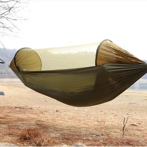 Amaca moderna apertura automatica all'aperto con zanzariera in tessuto Anti-ribaltamento per campeggio e picnic Design pieghevole - Product Image 6