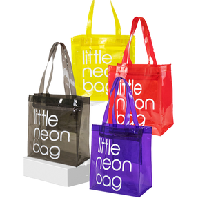 Vente chaude nouvelle mode femmes PVC Poly maille manipulé stockage Shopping sac fourre-tout personnalisé plage lettre haute qualité plage fourre-tout - Product Image 4