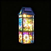 Handgefertigte, farbenfrohe Tier-Turm-Laternen, traditionelles Kunsthandwerk, vertikale dekorative Lichter, wasserdicht, für den Innenbereich, kommerziell, Diwali