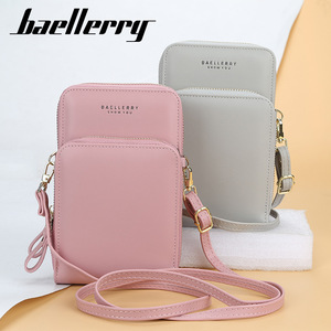 Baellerry Women's Phone Bag Vertical <b>Square</b> Zipper Crossbody Portable Everyday Outfits - Product Image 3