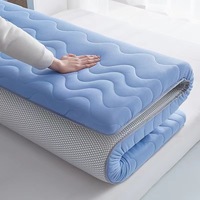 Baimai Surmatelas imperméable Surmatelas en mousse à mémoire de forme Matelas doux King Queen Size Housses de matelas Protecteurs Maison Hôtel