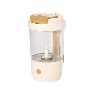 <span class=keywords><strong>Mousseur</strong></span> <span class=keywords><strong>à</strong></span> <span class=keywords><strong>lait</strong></span> électrique entièrement automatique avec tasse en verre, machine multifonctionnelle pour faire mousser le café et le <span class=keywords><strong>lait</strong></span> de soja - Product Image 5