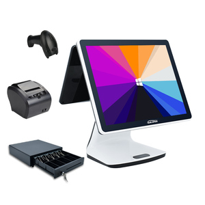 Máy <span class=keywords><strong>POS</strong></span> Tài Chính Tiền mặt đăng ký AIO đúng phẳng cảm ứng màn hình <span class=keywords><strong>POS</strong></span> thiết bị đầu cuối - Product Image 2