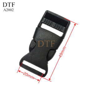 플라스틱 버클 조정 가능한 센터 릴리스 삽입 버클 빠른 안전 벨트 슬라이드 액세서리 가방 사이드 퀵 다시 애완 동물 목걸이 - Product Image 3