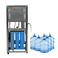 Système de purification d'eau commercial et industriel 250LPH 500LPH, purificateur d'eau potable, machine de production d'eau en bouteille et en sachet