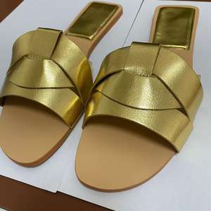 Mules plates sexy pour femmes, pantoufles en cuir PU, mocassins décontractés d'extérieur, sabots colorés imperméables – Direct Usine - Product Image 2