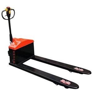 Transpaleta Eléctrica de 2 Toneladas y 1.5 Toneladas, Montacargas Hidráulico con Conducción a Pie y Carga por Cable, con Neumáticos de 180x50 y Placa de Acero de 4mm - Product Image 5