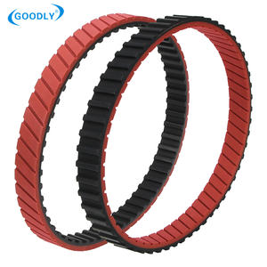 Desgaste personalizável resistente T10 610 borracha vermelha dente correia dentada para impressão lojas - Product Image 6