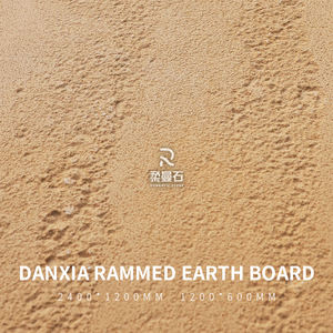 Revêtement mural en porcelaine douce écologique et artistique - Antidérapant, imperméable, cuisine et salle à manger, <span class=keywords><strong>immobilier</strong></span> de luxe, terre battue Danxia - Product Image 3