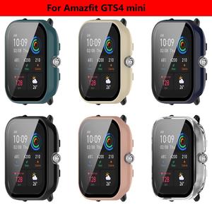 Funda transparente de cristal templado para <span class=keywords><strong>Amazfit</strong></span> GTS4 mini, <span class=keywords><strong>Bip</strong></span> <span class=keywords><strong>3</strong></span>, Pop Watch, carcasa protectora completa para <span class=keywords><strong>Bip</strong></span> <span class=keywords><strong>U</strong></span> - Product Image 2