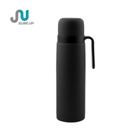 Botella de Yerba Mate de 1L con Funda de Cuero, Asa y Grifo de Acero Inoxidable, Sets de Regalo Empresariales, Regalos Corporativos, Paquete Personalizado