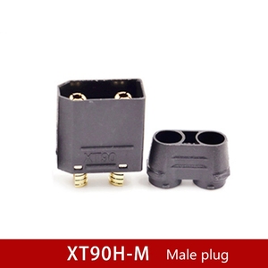 XT90H-M XT90S XT150 XT90E AS150-M AM1015E-M -F ขั้วต่อกระแสไฟสูงสีเหลืองสีดำสีแดงทองปลั๊กโมเดลเครื่องบิน - Product Image 3