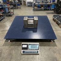 Balance de sol industrielle 0,5-3T, plateforme en acier au carbone, affichage numérique LED/LCD, imprimante thermique intégrée, précision 100g/500g, OEM/ODM