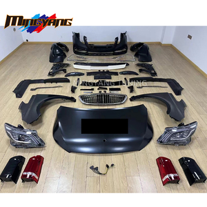 Kit de carrosserie de capot de pare-chocs de voiture de Style Maybach pour <span class=keywords><strong>Mercedes</strong></span> Benz <span class=keywords><strong>VITO</strong></span> V260, Kit de carrosserie ancien à <span class=keywords><strong>neuf</strong></span> de haute qualité - Product Image 2