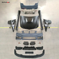 SPM G merek ABS bahan Auto body Bumper kit untuk bmw 3 series e90 upgrade ke m4 body kit aksesoris 2005 2006 2007 2008