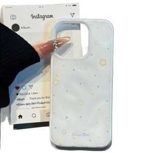 เหมาะสำหรับเคสโทรศัพท์แอปเปิ้ล 17 โปรแม็กซ์ ดีไซน์ลายจุดและดาวเรียบง่าย เคสโทรศัพท์แบบนุ่มยืดหยุ่นป้องกันการตกกระแทก - Product Image 5