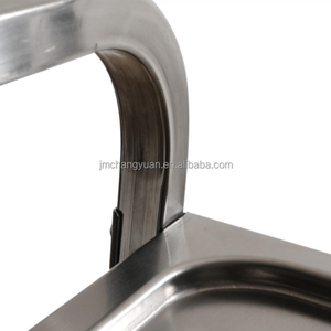 Carrito de <span class=keywords><strong>Cocina</strong></span> Modular Aislado de Acero Inoxidable de 3 Niveles con Funcionamiento Silencioso para Servicio de Alimentos en Restaurantes y Hoteles - Product Image 4