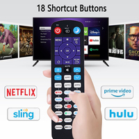 Nouvelle liste : Télécommande 2 en 1 pour Roku Tv Box, télécommande universelle à apprentissage