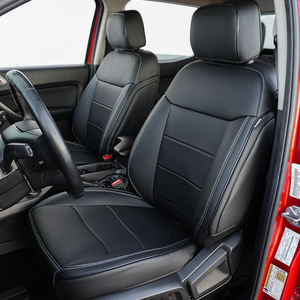 Coprisedili su Misura per <span class=keywords><strong>Ford</strong></span> Ranger 2008-2024, Accessori per 2 o 5 Posti, Set Completo in Pelle Nappa di Alta Qualità - Product Image 2