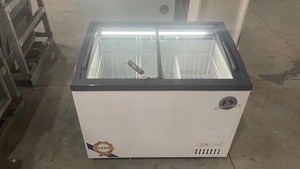 Congelador de Helados Tipo Arcón para Supermercado, Comercial, con Tapa de Vidrio, Enfriamiento Directo, Temperatura Única, Mecánico, CE - Product Image 3
