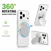Support magnétique pour téléphone portable, rotation à 360°, pliable, pour smartphone