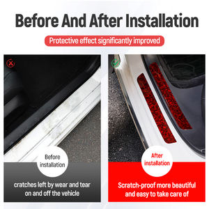 Protecteur <span class=keywords><strong>de</strong></span> <span class=keywords><strong>porte</strong></span> automobile à texture carbone époxy avec logo personnalisé autocollants <span class=keywords><strong>de</strong></span> protection <span class=keywords><strong>de</strong></span> <span class=keywords><strong>seuil</strong></span> <span class=keywords><strong>de</strong></span> <span class=keywords><strong>porte</strong></span> <span class=keywords><strong>de</strong></span> voiture autocollants anti-rayures - Product Image 5