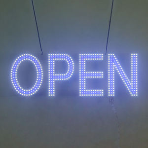 Hight Bright Orange Thin Light PCB RGB Flasher Large LED Open Signs Vap Hookah Shop Pantalla de publicidad LED - Product Image 3