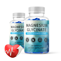 Service OEM : Capsules de glycinate de magnésium pur disponibles pour marque privée OEM comme complément alimentaire