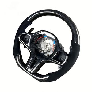 Volante de Fibra de Carbono para <span class=keywords><strong>BMW</strong></span> X6 G06 X7 G07 G16 Serie 8 G87 M2 M1 M2 Lci F80 M3 G80 E46 E93 E92 E9x M4 F82 G82 - Product Image 3