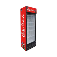 Réfrigérateur Coca-Cola et Pepsi, Vitré à Température Unique, pour Boissons, Refroidissement Direct