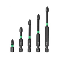 50mm mata obeng dampak bit PH2 (x5) mata obeng magnetik Torx